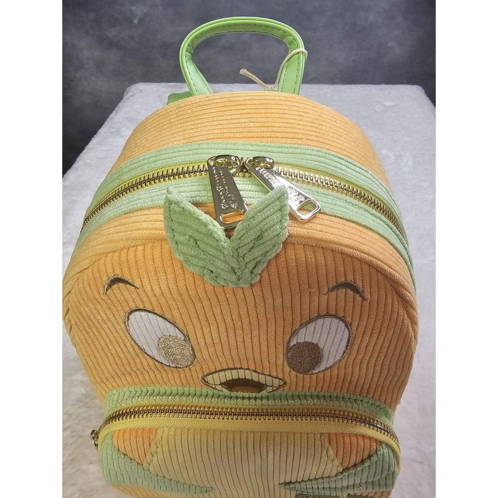 Disney Parks Loungefly Orange Bird Corduroy Backpack New with Tags - Picture 3 of 10